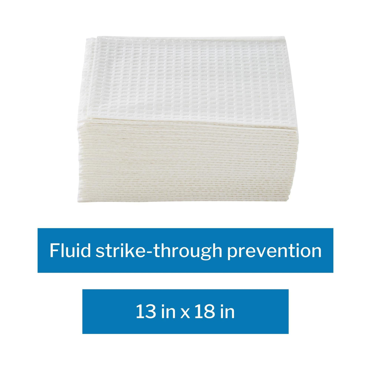 McKesson Deluxe White Procedure Towel, 13 x 18 Inch