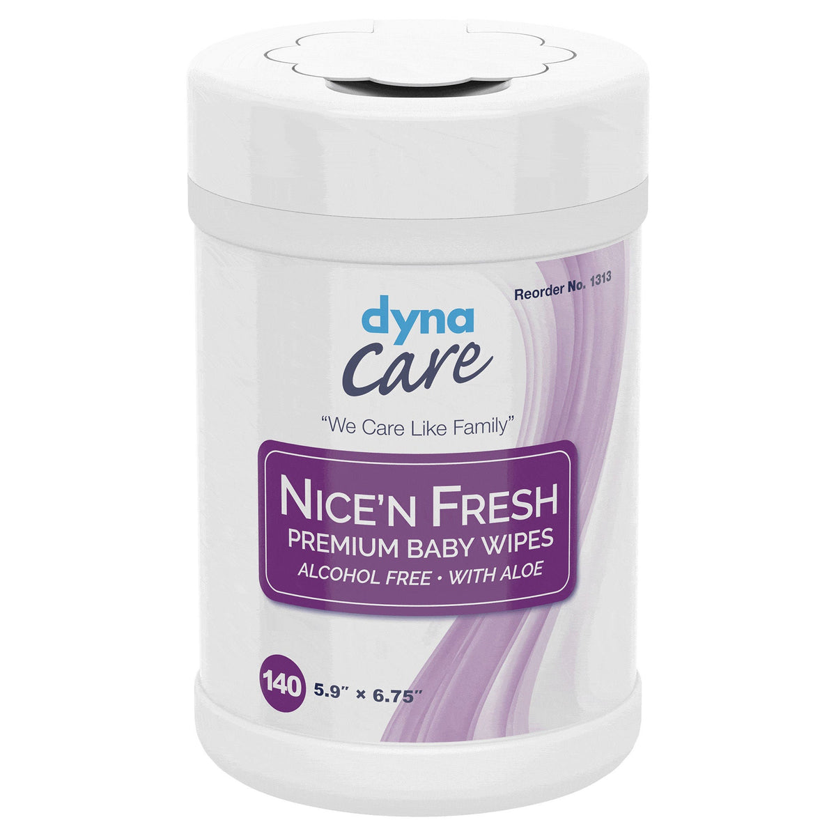 Nice'n Fresh Baby Wipe, Scented, Canister, CN/1