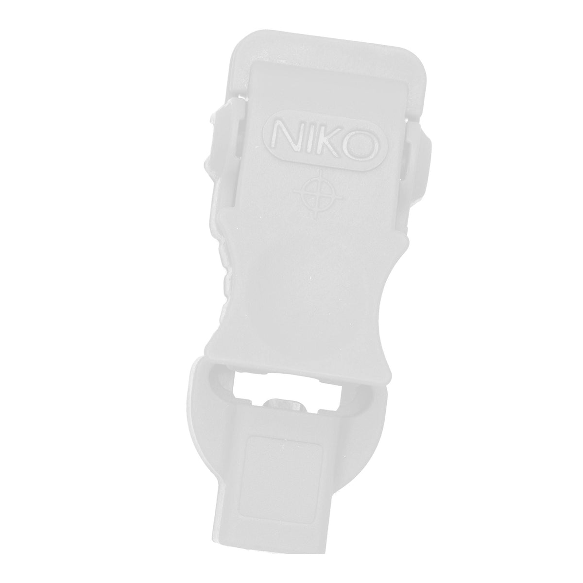 CLIP, ADAPTER ECG WHT (10/BG), BG/1