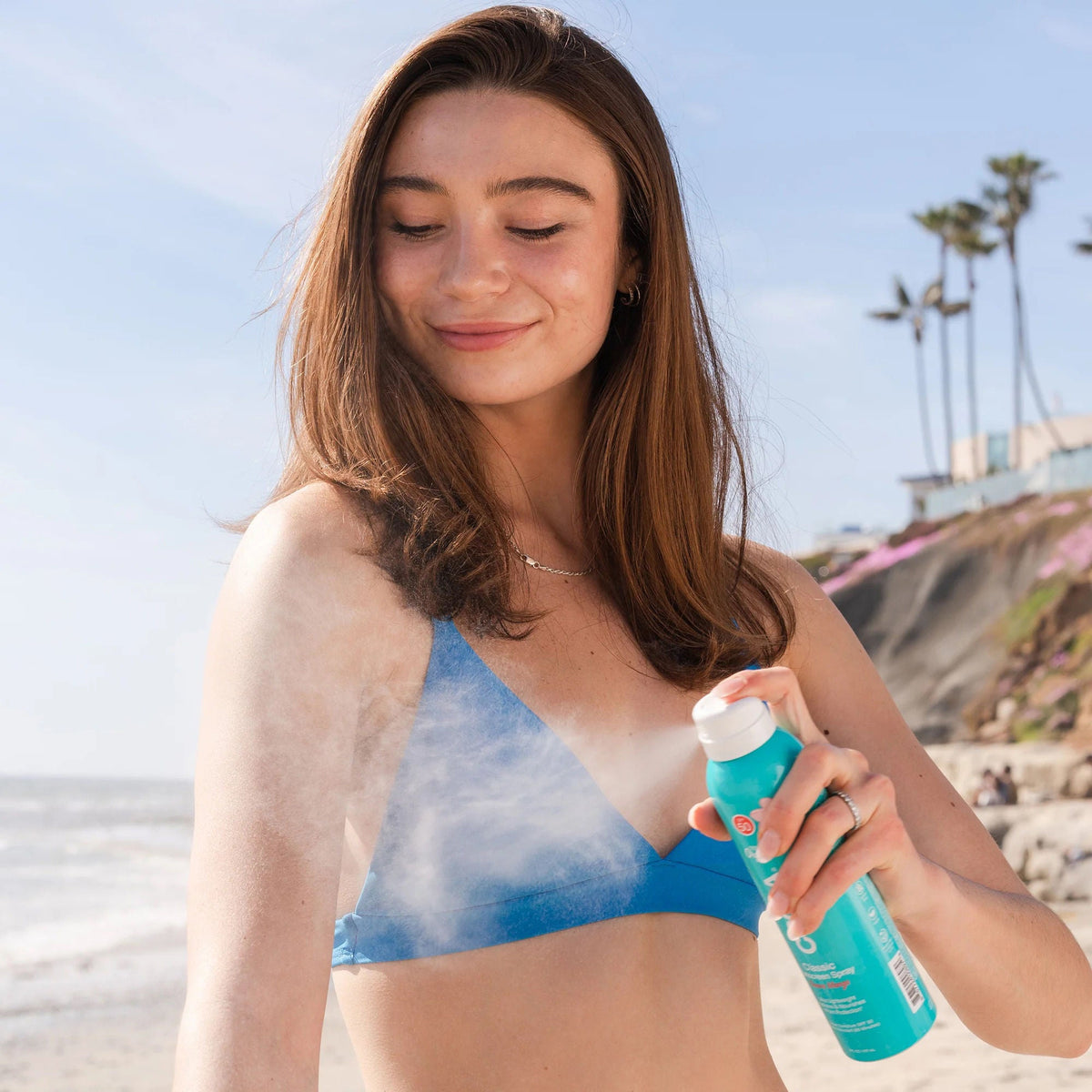 Coola® Classic Body Sunscreen Spray SPF 50 Guava Mano Scent, 6-ounce Aerosol Can