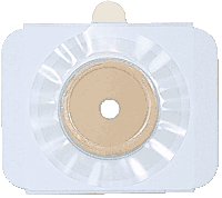 Two-Piece Barrier w/Microderm Plus, For 1" Stoma
