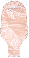 Two-Piece Clear Drainable Pouch, 11", 10 Per Box