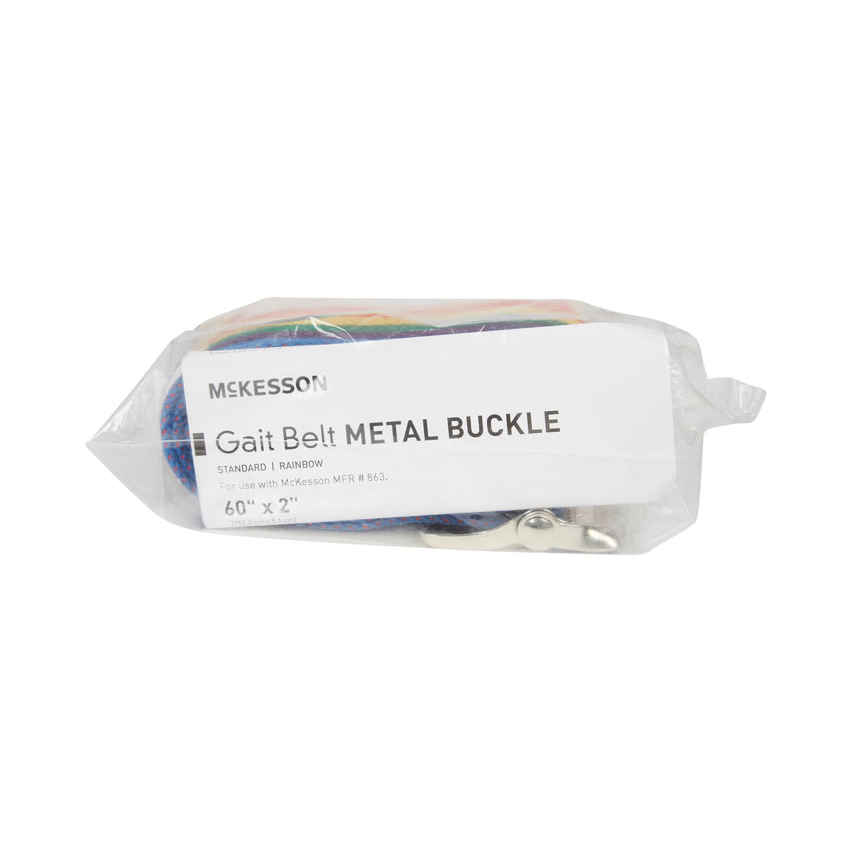 McKesson Rainbow Design Gait Belt, 60 Inch, EA/1