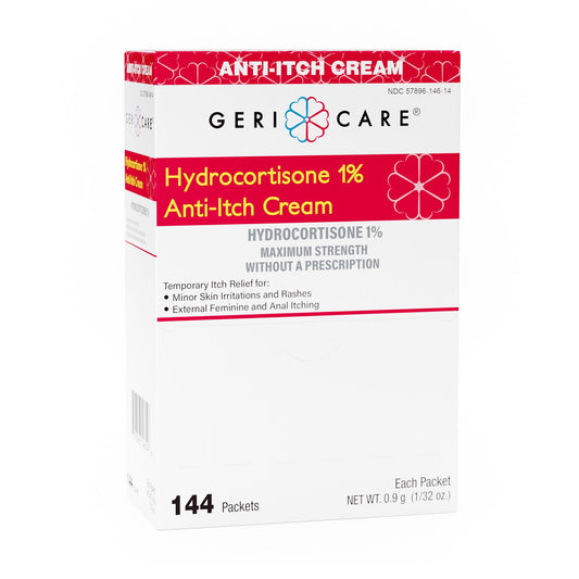 Geri-Care® 1% Hydrocortisone Anti-Itch Cream, BX/144