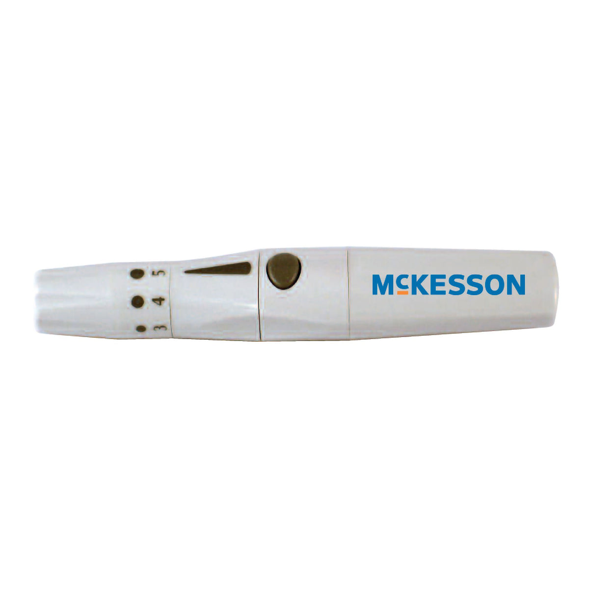 McKesson Push Button Activation Lancing Device for Fingers, Multiple Depths, BX/1