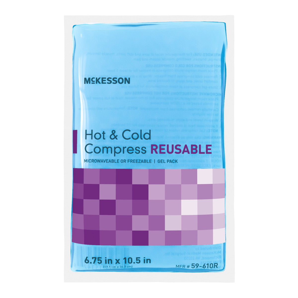 McKesson Cold and Hot Pack, Reusable, 6.75 x 10.5 Inch, CS/24