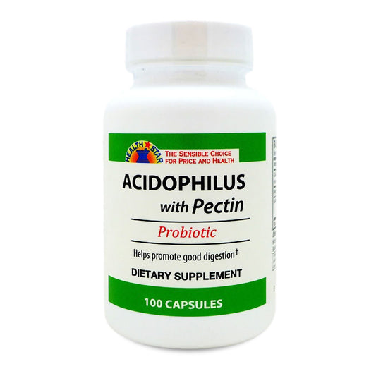 Health Star® Acidophilus with Pectin Probiotic, CS/1200