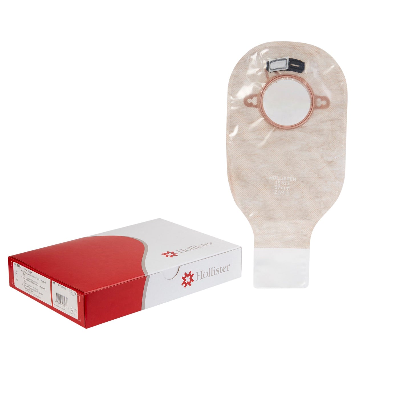 DRAIN, OSTOMY TRANSP W/FLTR 57MM 2 1/4" (10/BX)