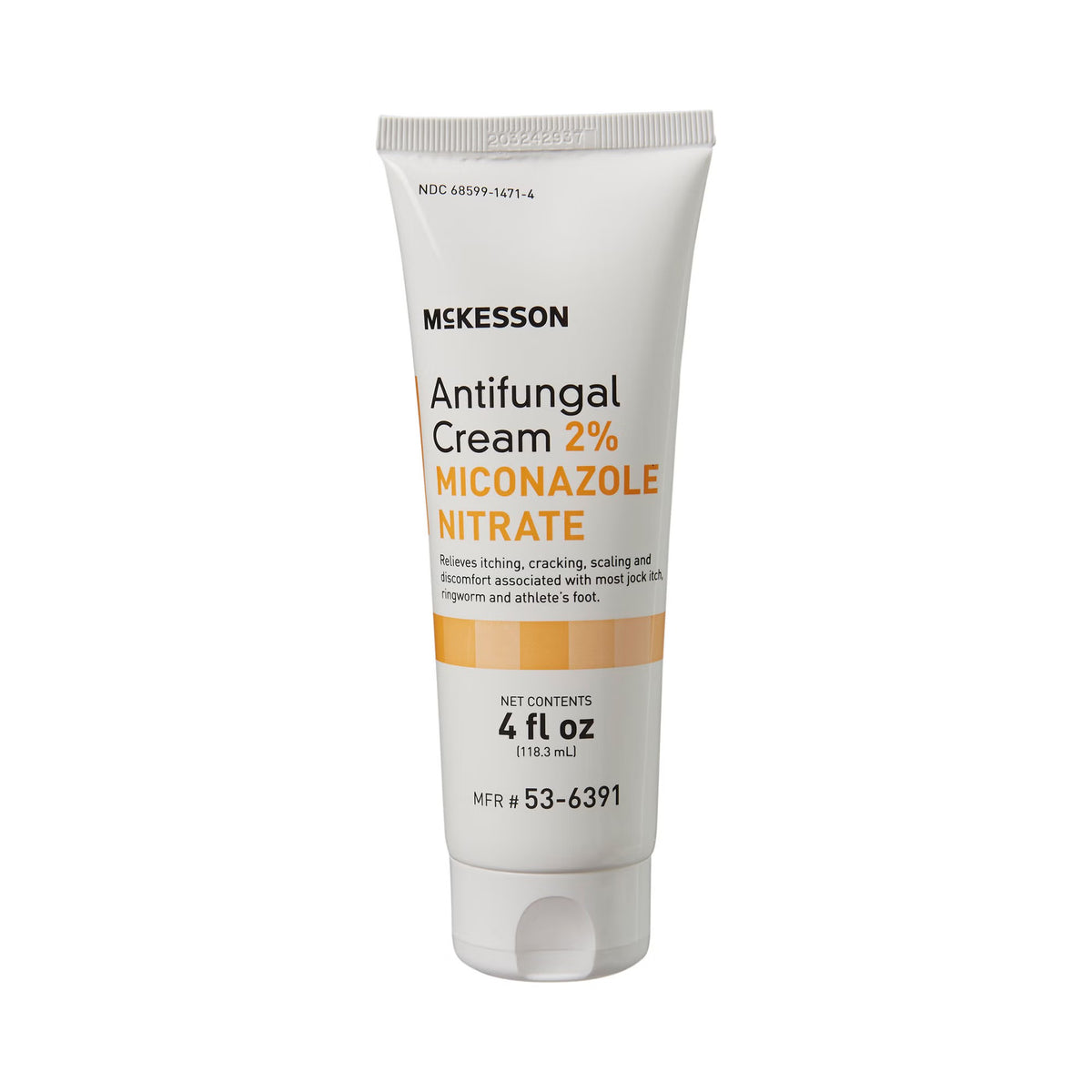 McKesson Miconazole Nitrate Antifungal Cream, TU/1