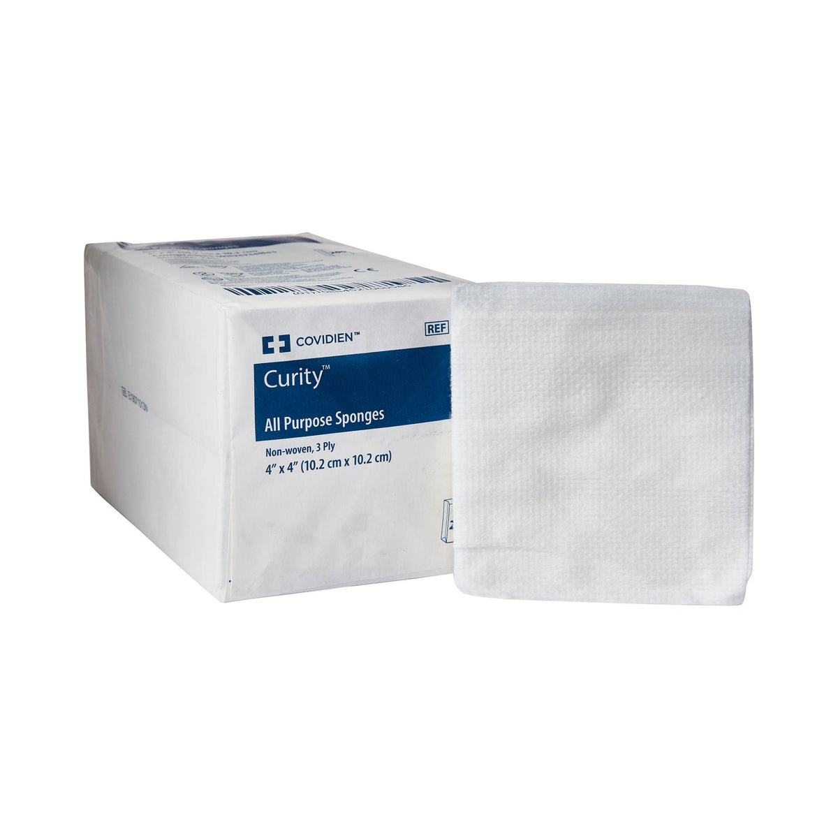 Curity™ Nonwoven Sponge, 4 x 4 Inch, 3-Ply, BG/200
