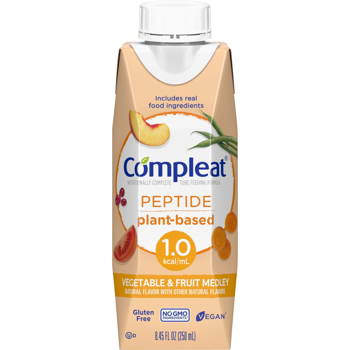 Compleat® Peptide 1.0 Nutritionally Complete Tube Feeding Formula, EA/1