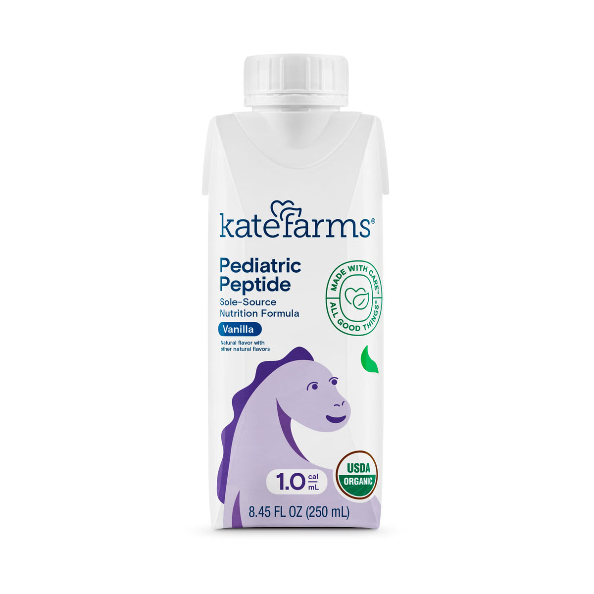Kate Farms® Pediatric Peptide 1.0 Sole-Source Nutrition Formula, Vanilla 8.45-oz, EA/1