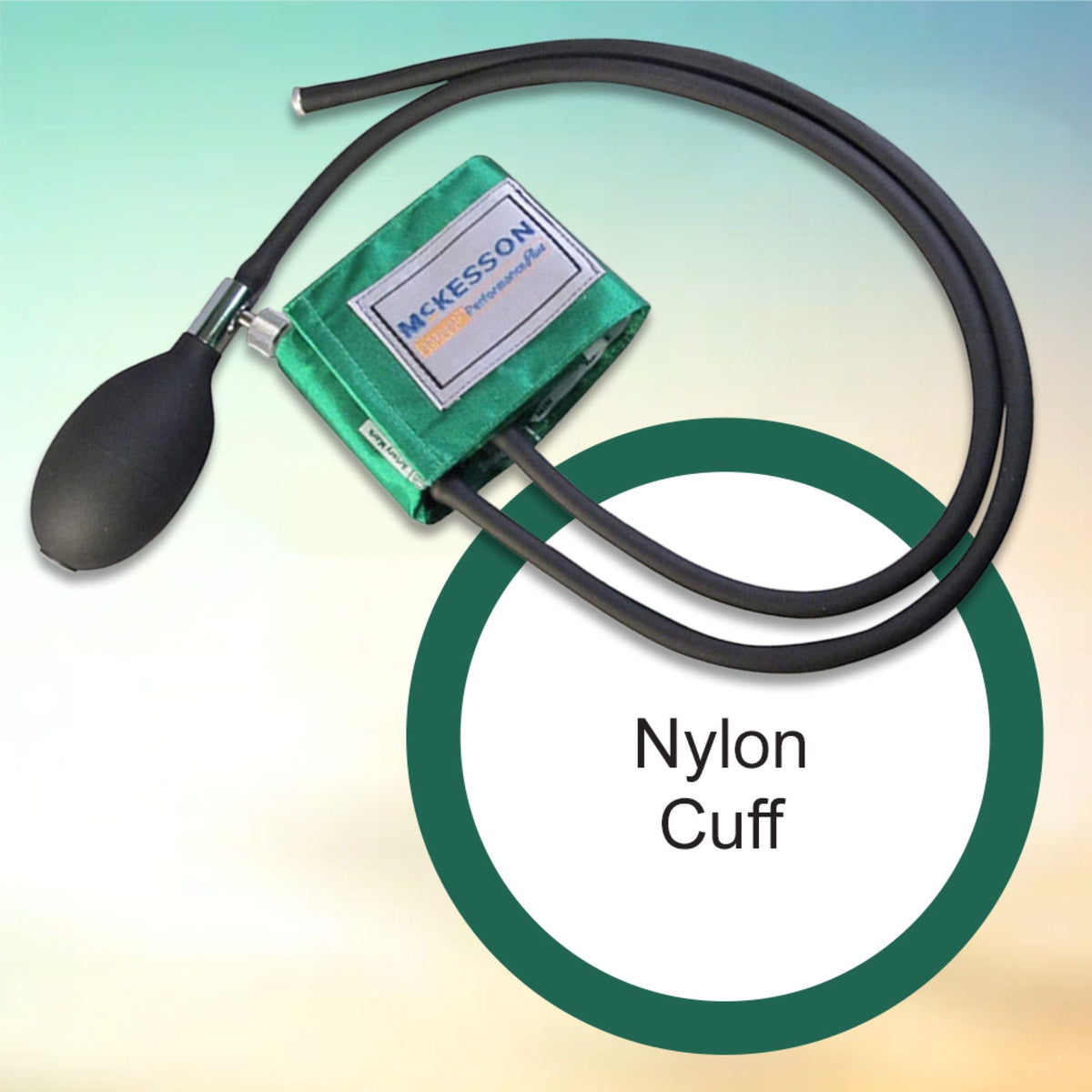 McKesson Lumeon™ Blood Pressure Cuff and Bulb, Small Cuff, 13.9 – 19.5 cm, Child
