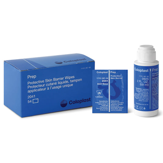 Coloplast® Prep™ Skin Barrier Wipes, Individual Packets, BX/54