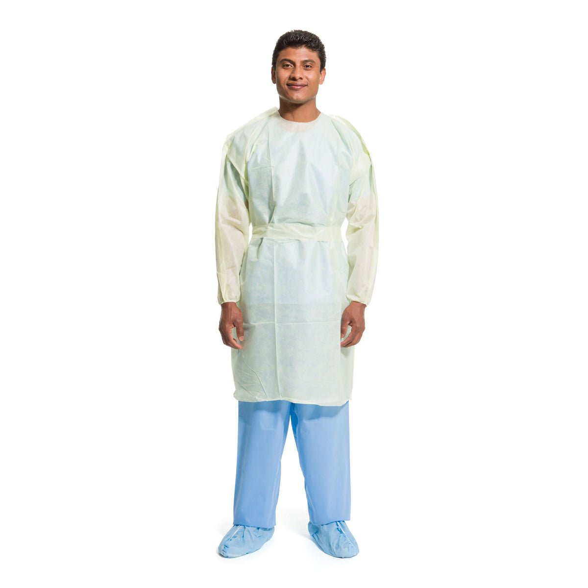 Halyard Basics Tri-Layer AAMI2 Isolation Gown, Extra Large, BG/10