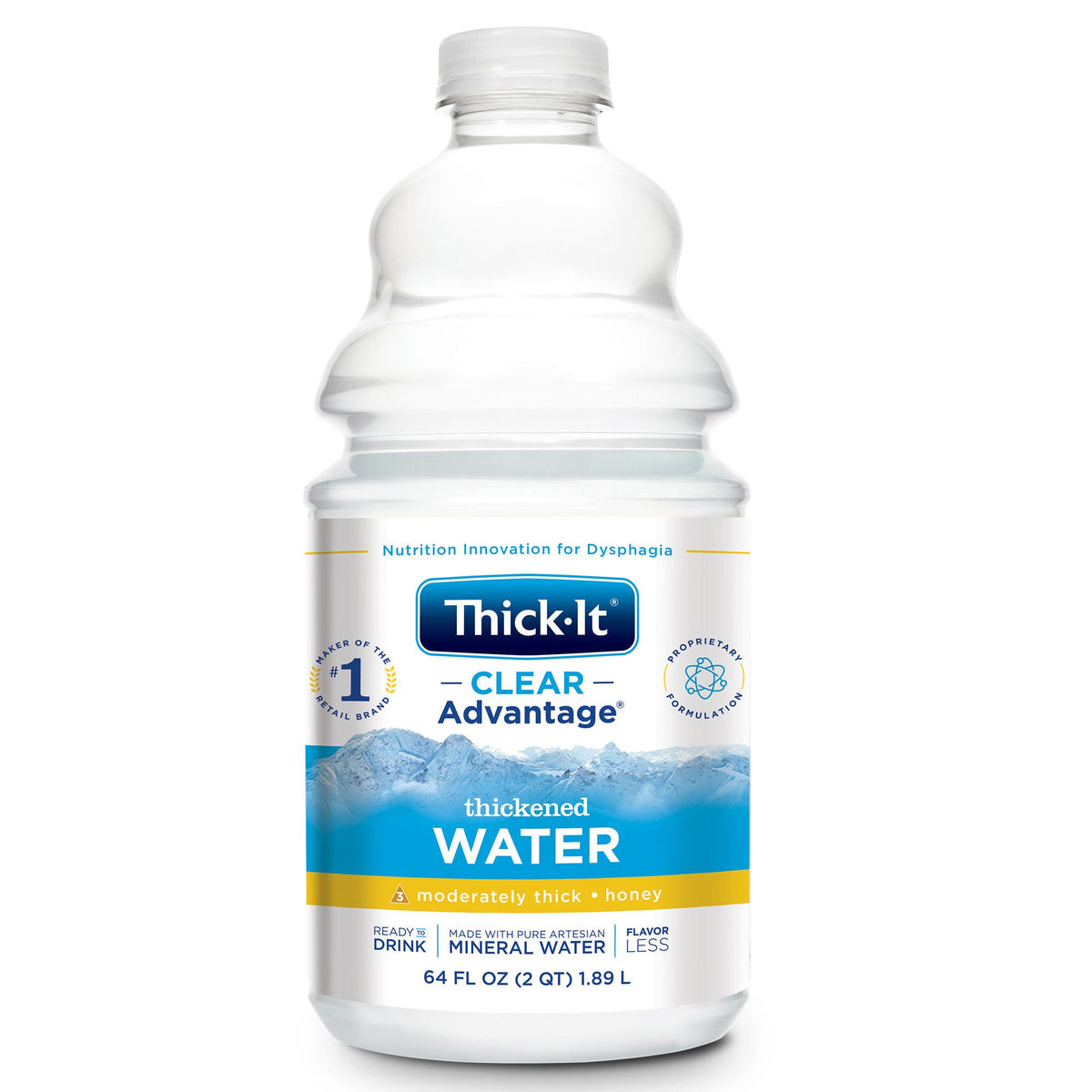 Thick-It® Clear Advantage® Honey Consistency Thickened Water, 64-ounce Bottle, EA/1