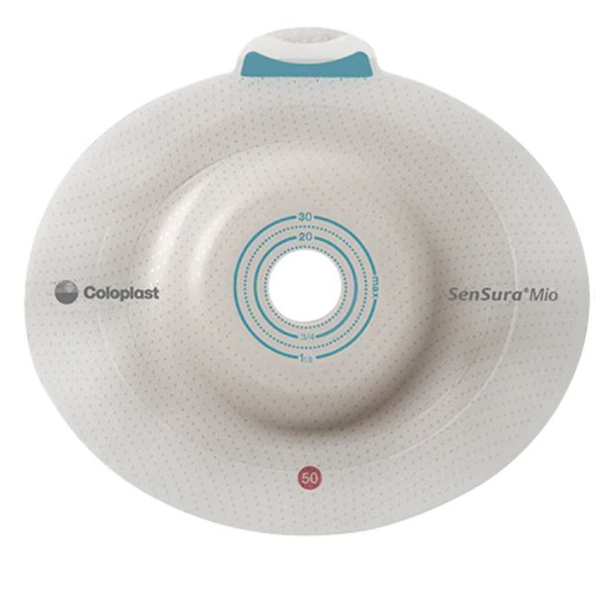 SenSura® Mio Click Ostomy Barrier, Trim to Fit 15 – 40 mm, Blue Match