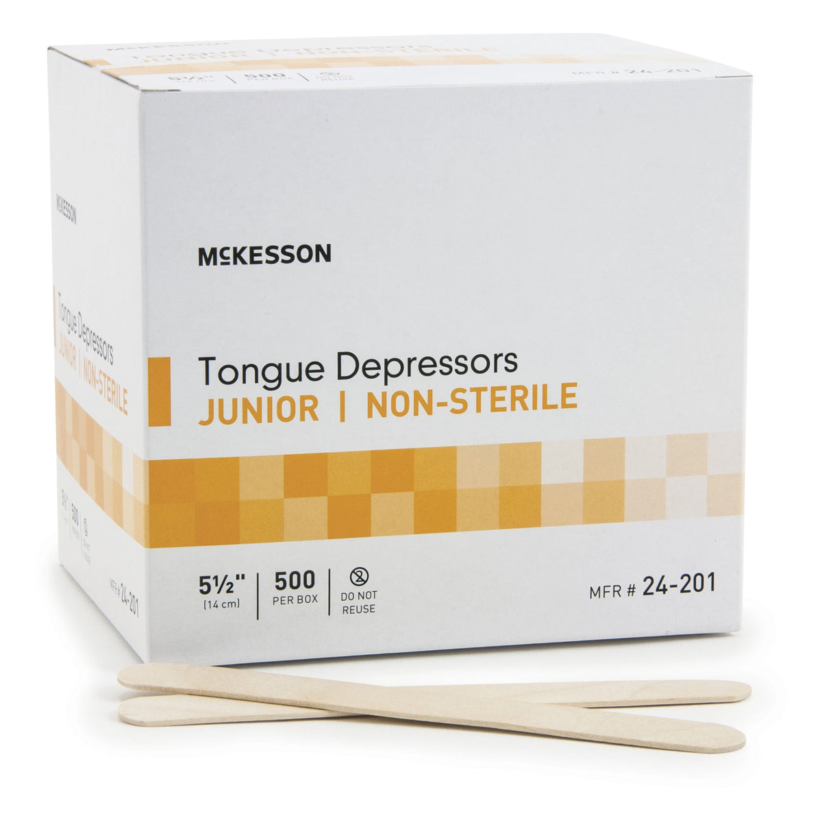 McKesson Tongue Depressor for Pediatric Use, Nonsterile, CS/10