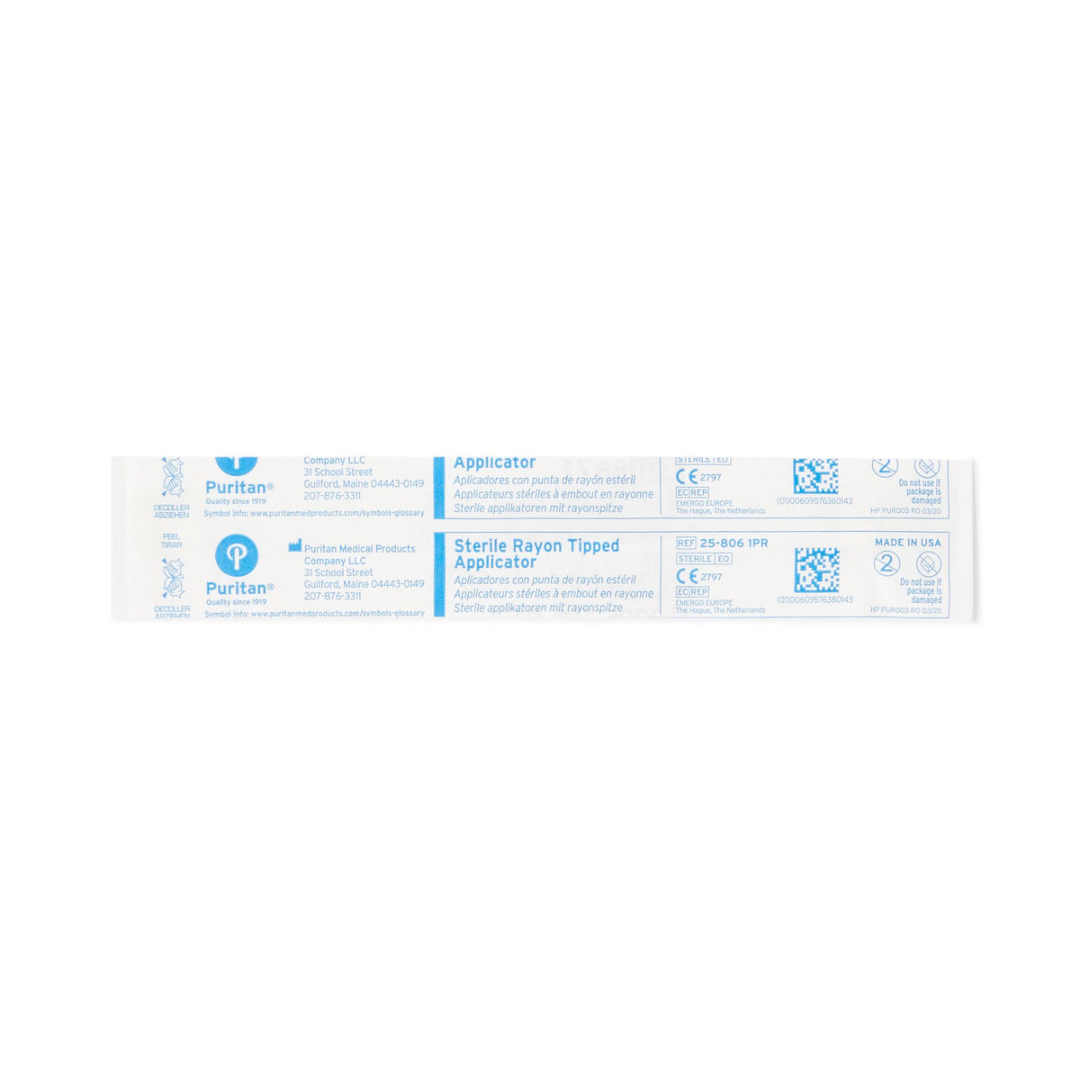 Puritan® Specimen Collection Swab, 6-Inch Length
