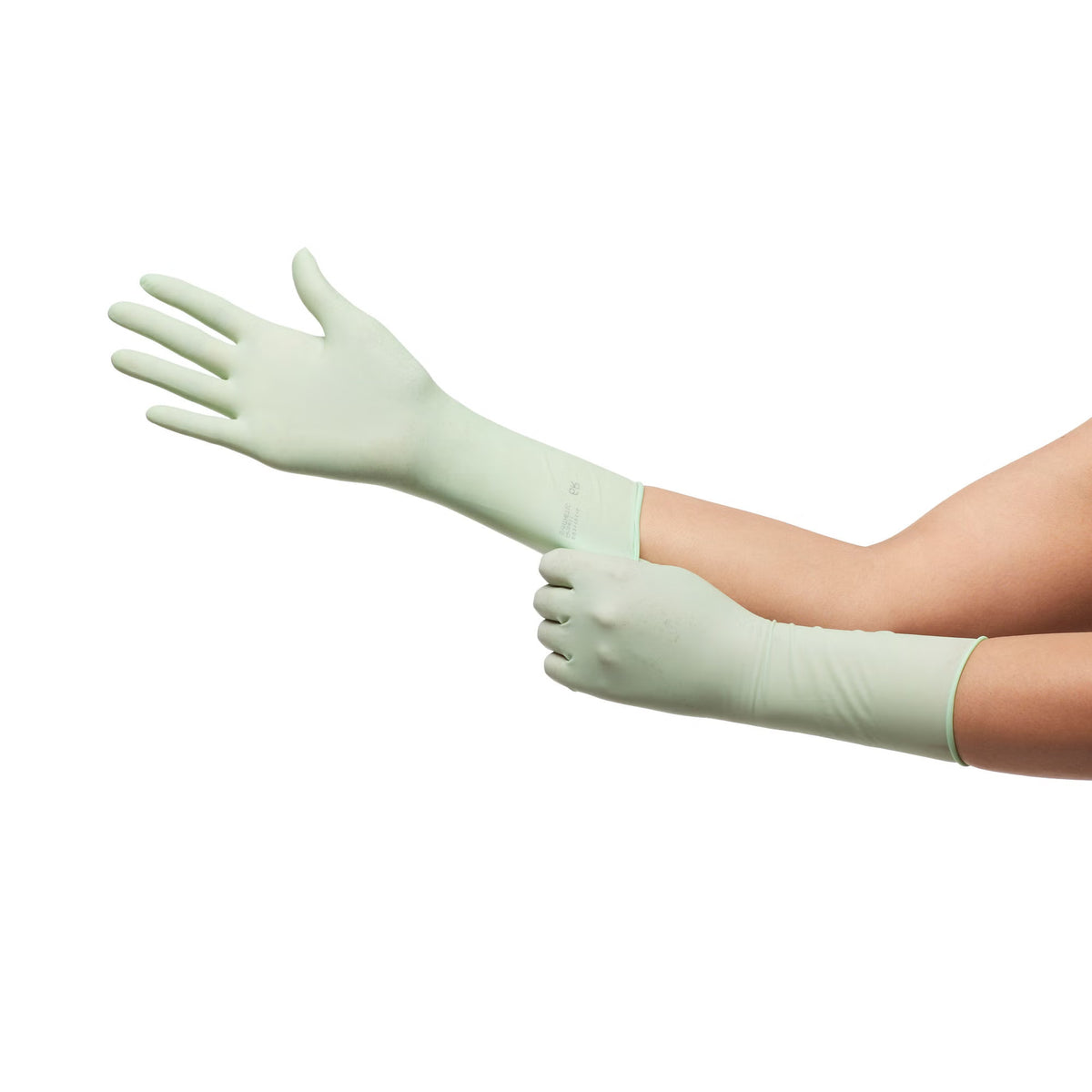 McKesson Perry® Performance Plus Polyisoprene Surgical Glove, Size 7, Green