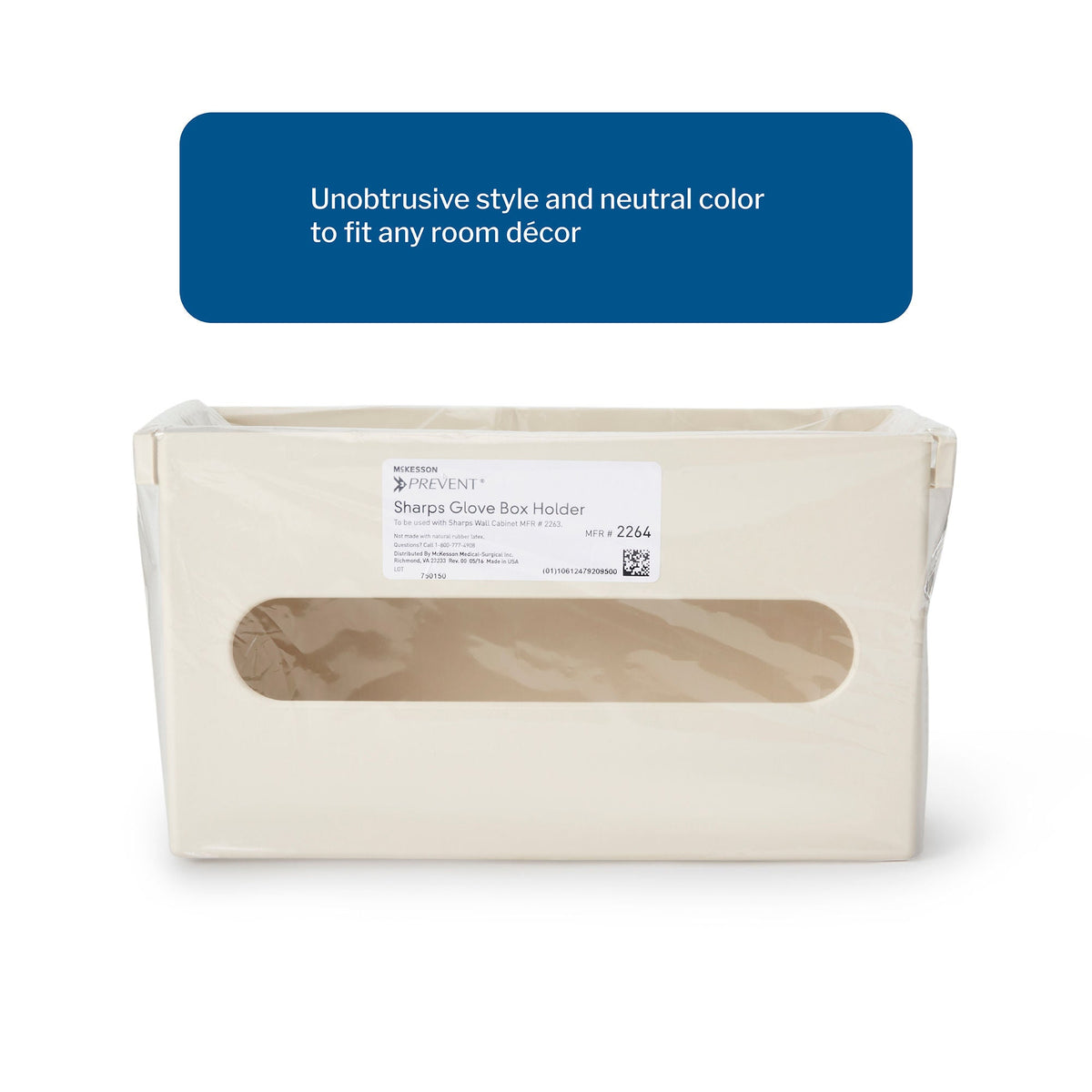 McKesson Prevent® Glove Box Holder, 11 x 6.5 x 3-7/8 Inch