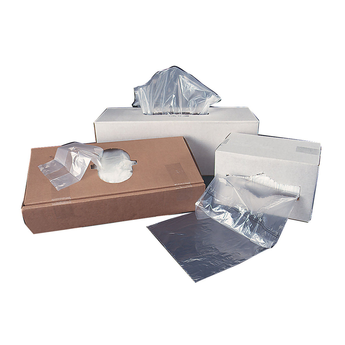 Colonial Bag Trash Bag, Clear, 60-gallon Capacity, CS/1