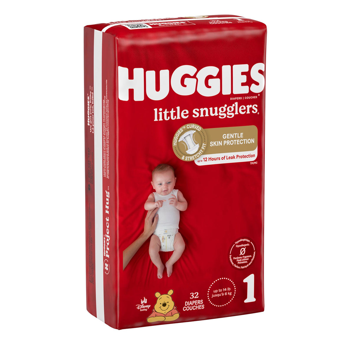 Huggies® Little Snugglers Diaper, Size 1, CS/128