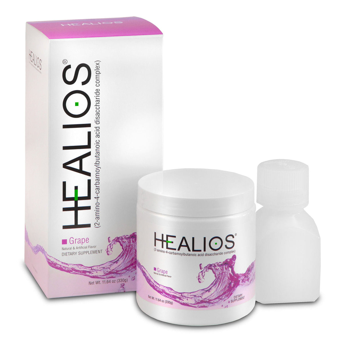 Healios Oral Health and Dietary Supplement Powder for Mouth Sores, CS/12