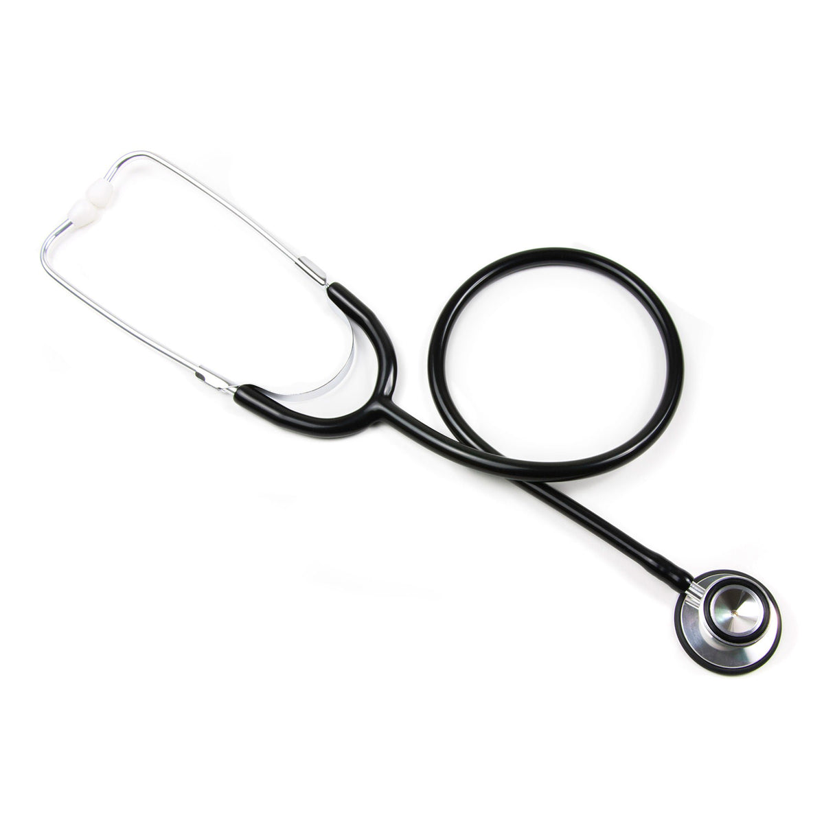 McKesson Classic Stethoscope, Double-Sided Chest piece, Black, 32-inch Tube, BX/10