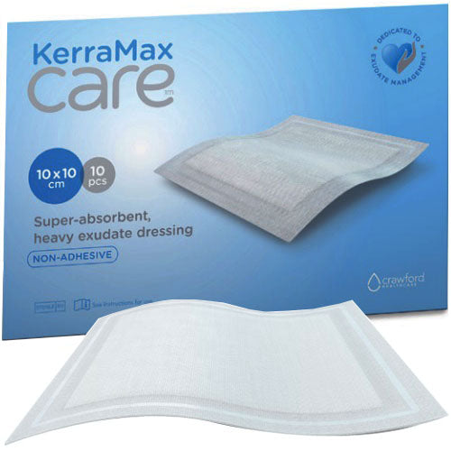 KerraMax Care Super Absorbent Dressing, 4" x 4"