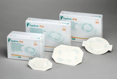 Tegaderm Film Dressing with Non-Adherent Pad, 3-1/2" x 13-3/4"