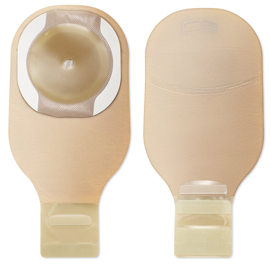 POUCH, OST DRAIN 1PC CERA + W/TAPE BORDER/FILTER 40MM (10/BX