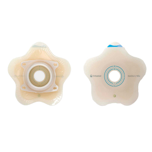 BARRIER, OSTOMY SENSURA MIO CLICK 2PC PRECUT GRN (5/BX)