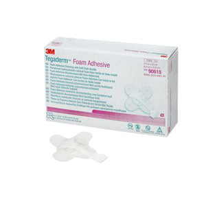 Tegaderm High Performance Adhesive Foam Dressing 2-3/4" x 2-3/4" Mini Wrap, EA/1