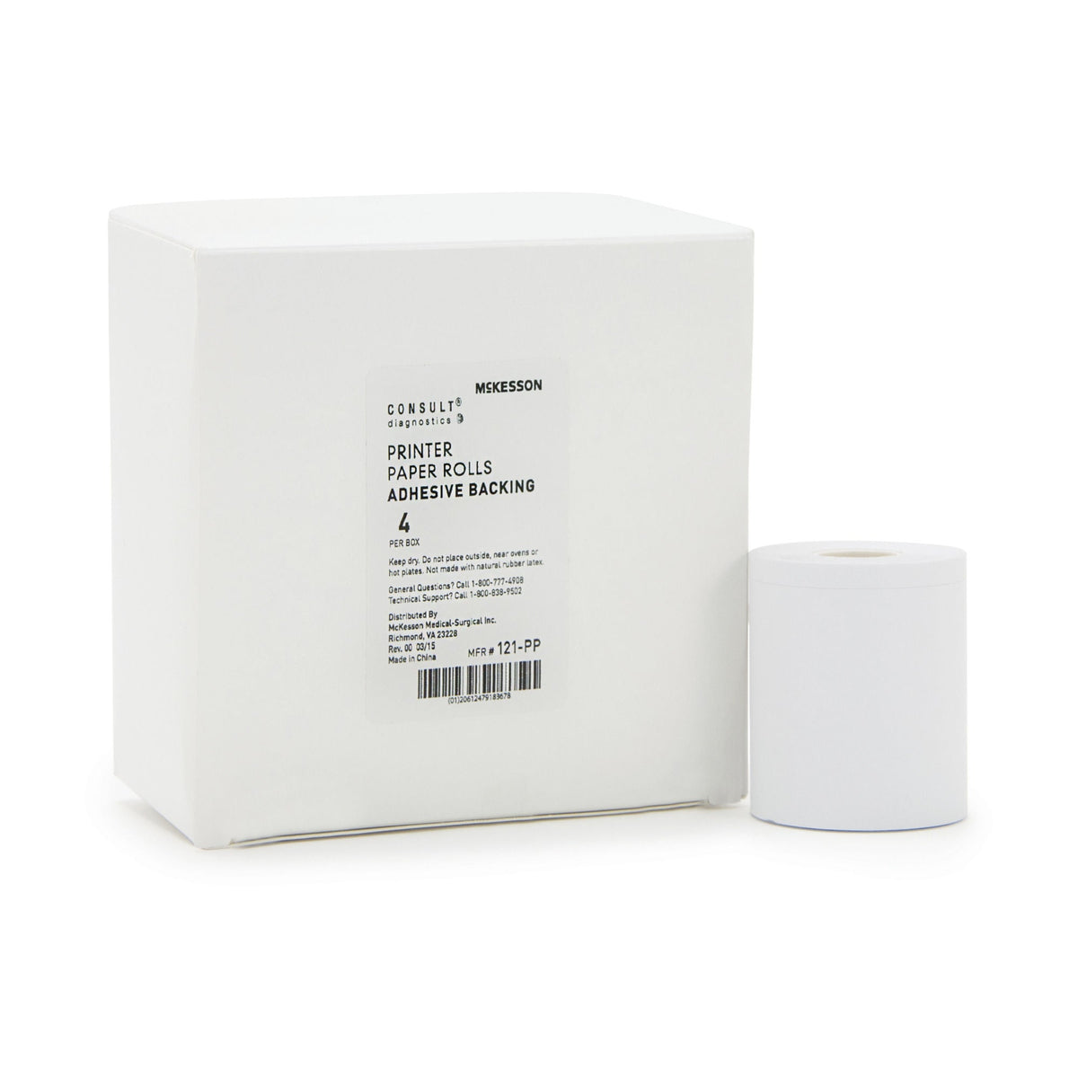 McKesson Consult® Printer Paper Rolls, EA/1