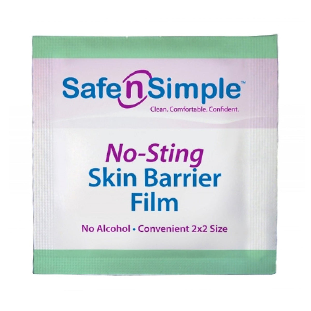 Safe N Simple No-Sting Skin Barrier Wands, BX/25