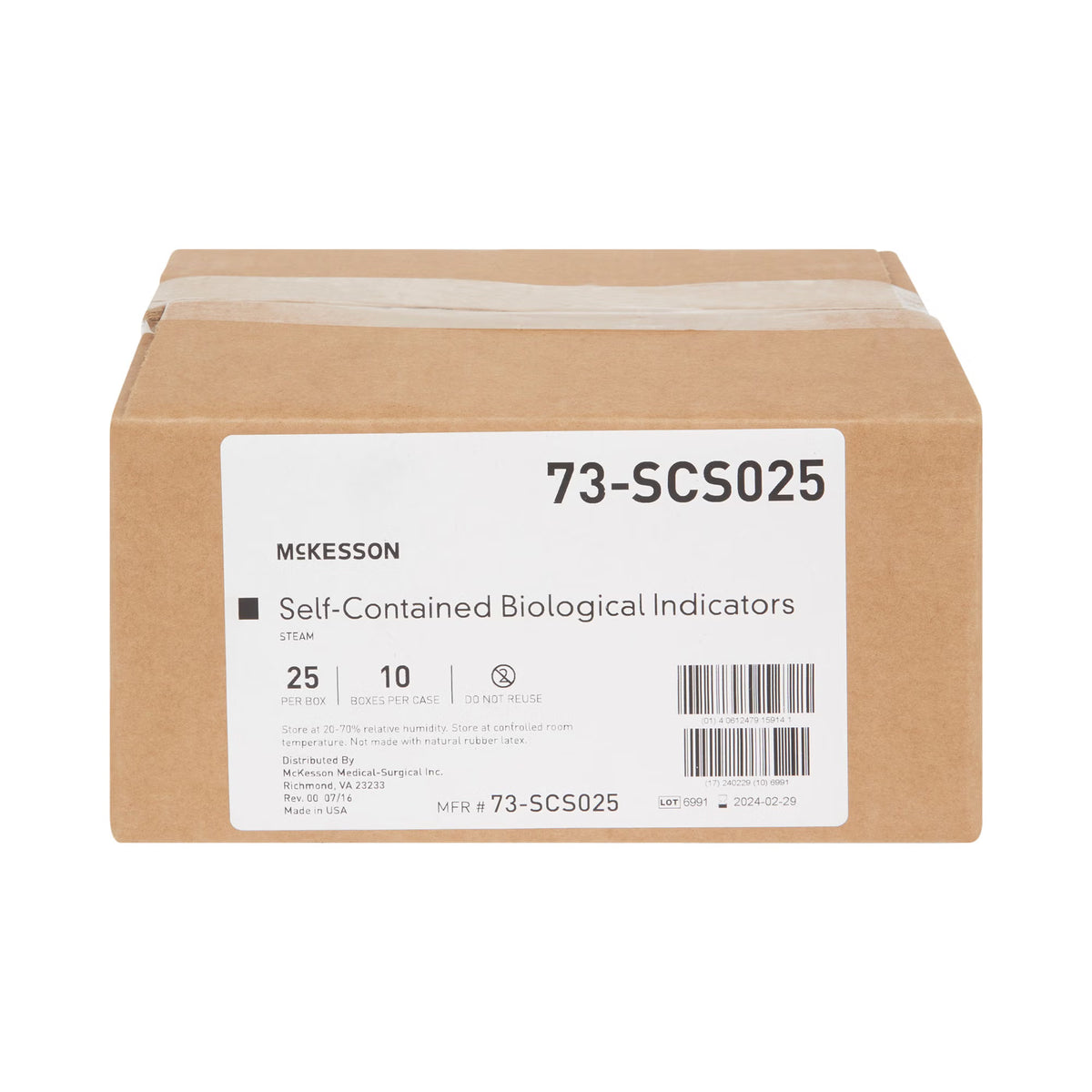 McKesson Sterilization Biological Indicator Vial