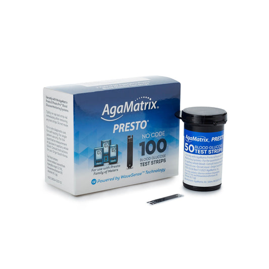 Wavesense® Presto® Blood Glucose Test Strips, BX/1