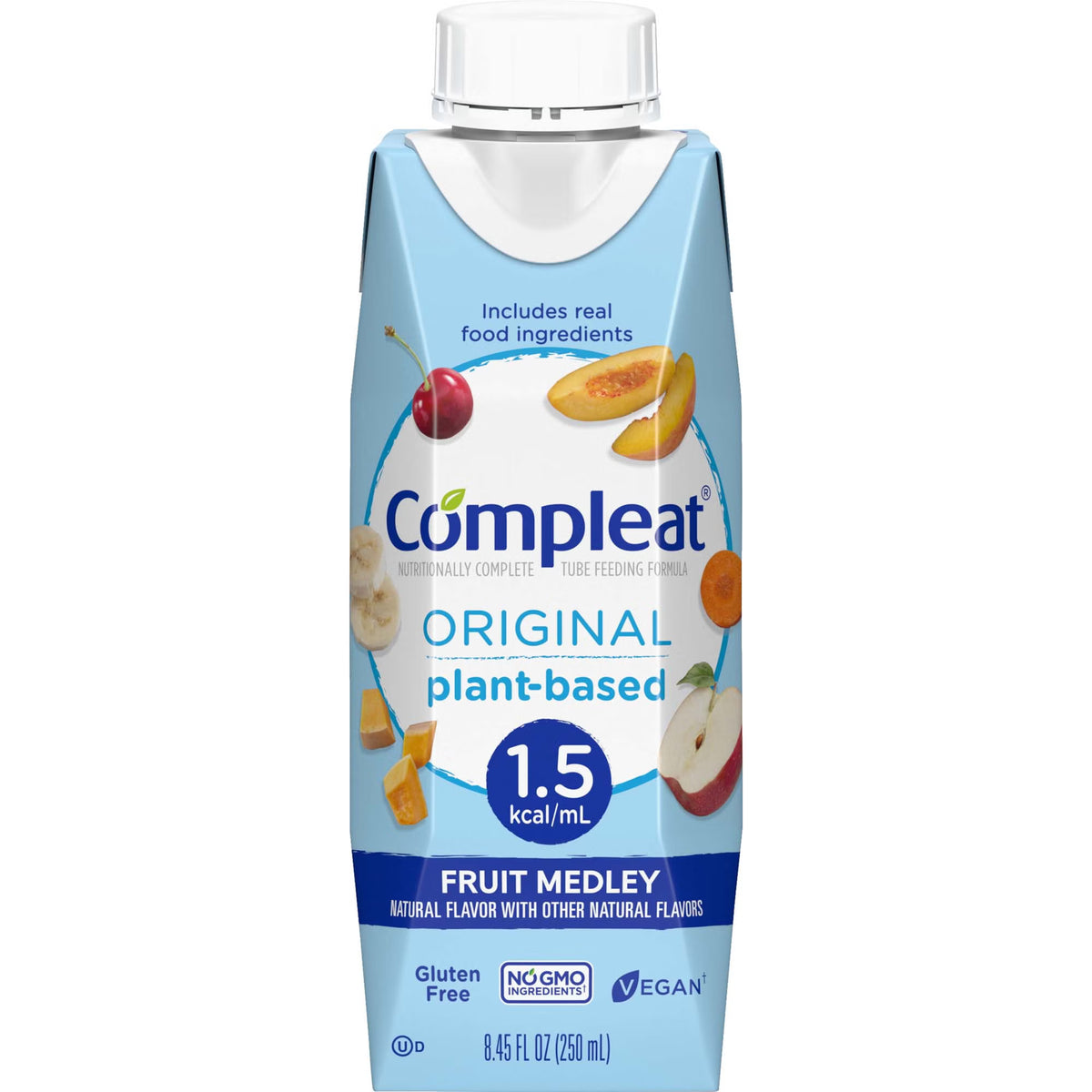 Compleat® 1.5 Original Plant-Based Tube Feeding Formula, Fruit Medley, 250 mL, EA/1