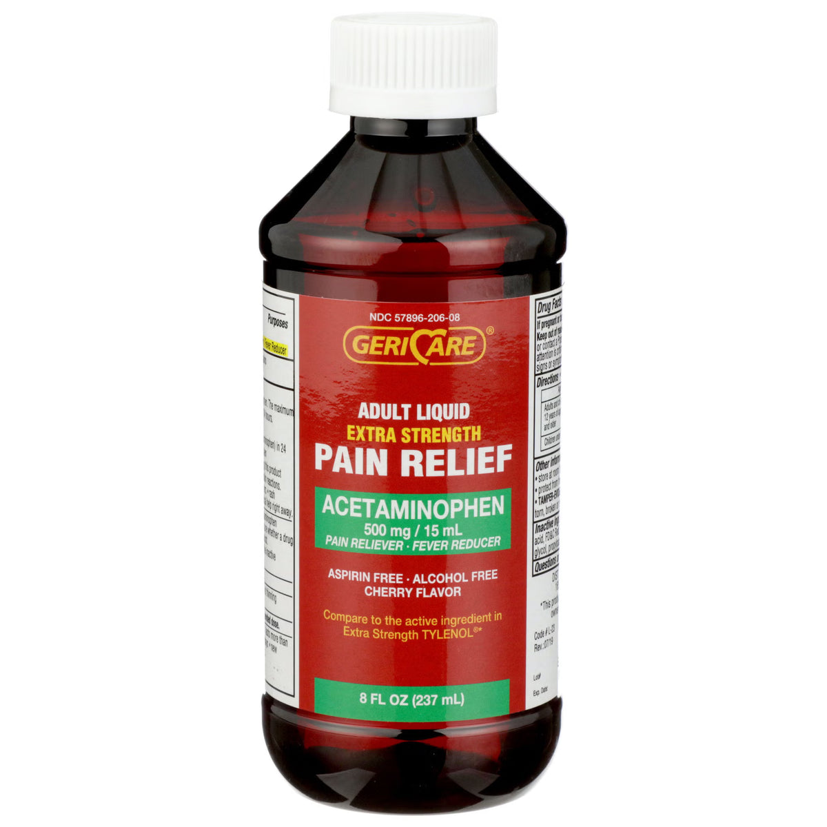 Geri-Care® Acetaminophen Pain Relief, 8 fl. oz., BT/1
