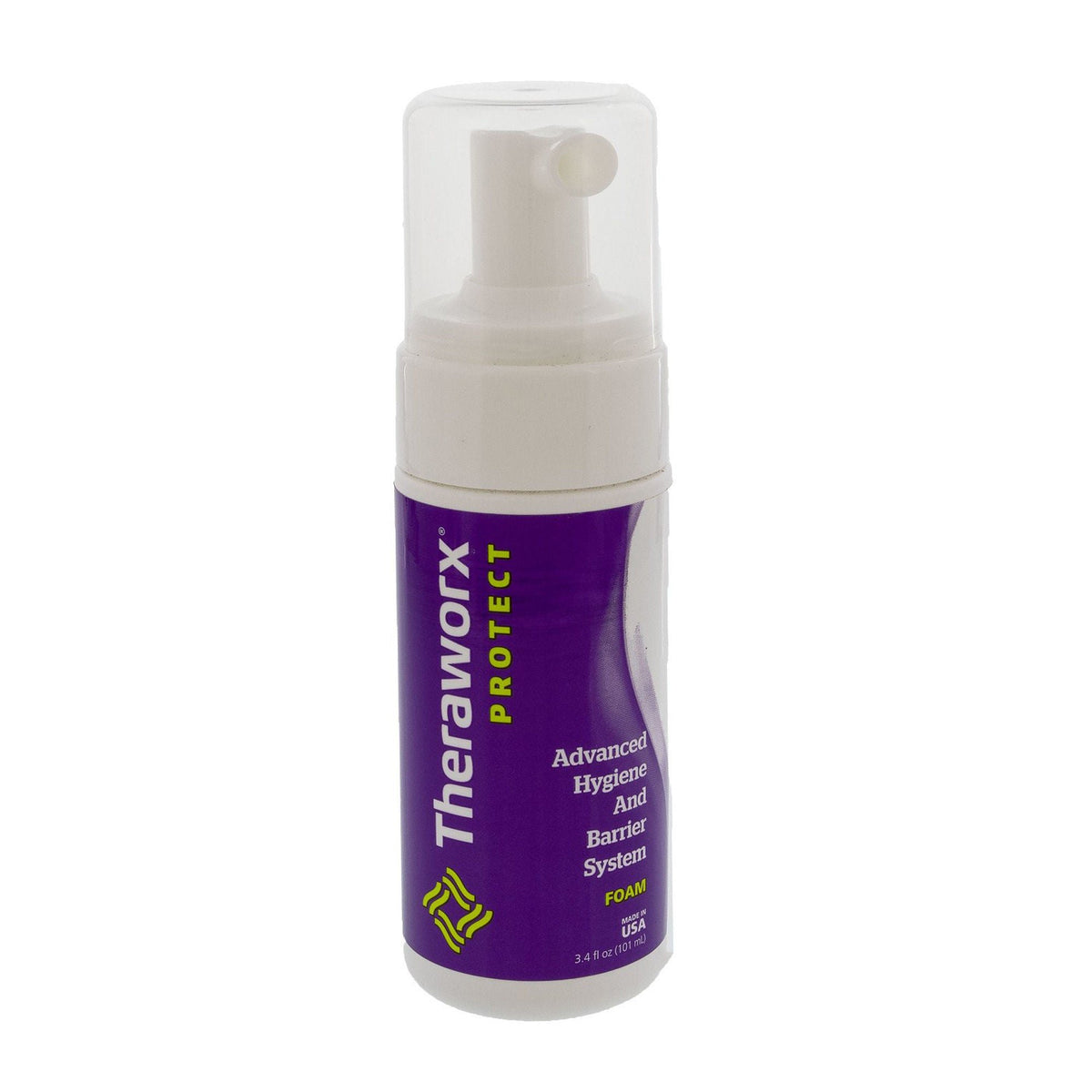 Theraworx™ Rinse-Free Foaming Body Wash 4 oz., EA/1