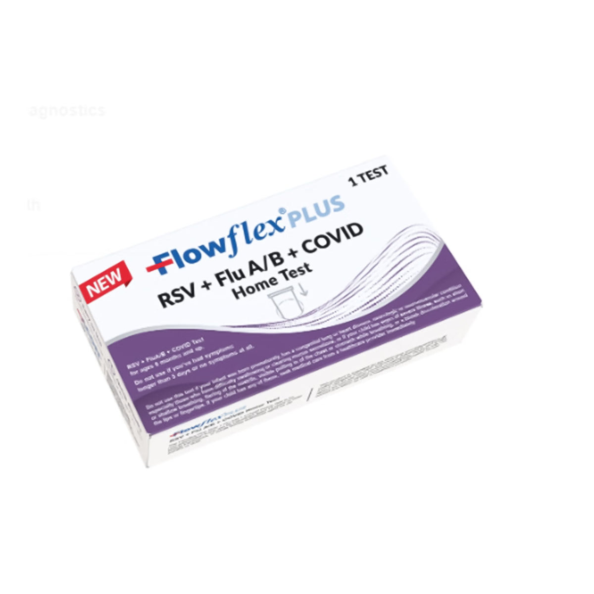 TEST KIT, COVID HOME FLOWFLEX + RSV/FLU A/B (1/BX 48BX/CS)