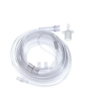 ETCO2 Sampling Softech Bi-Flo Cannula, Male Luer Connector, EA/1