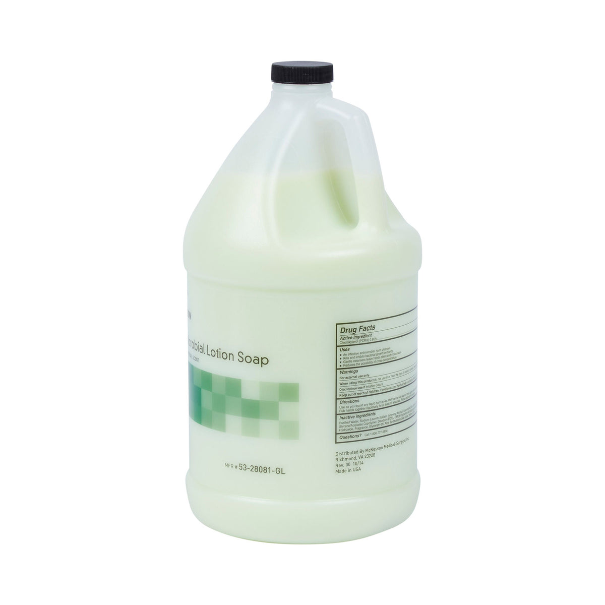 McKesson Antimicrobial Lotion Soap, Herbal Scent, 1-gallon jug
