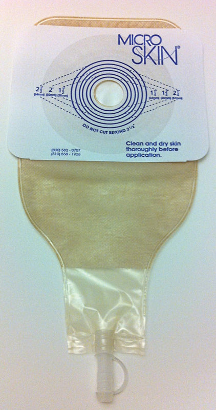 11" Urostomy Pouch with Microskin Barrier