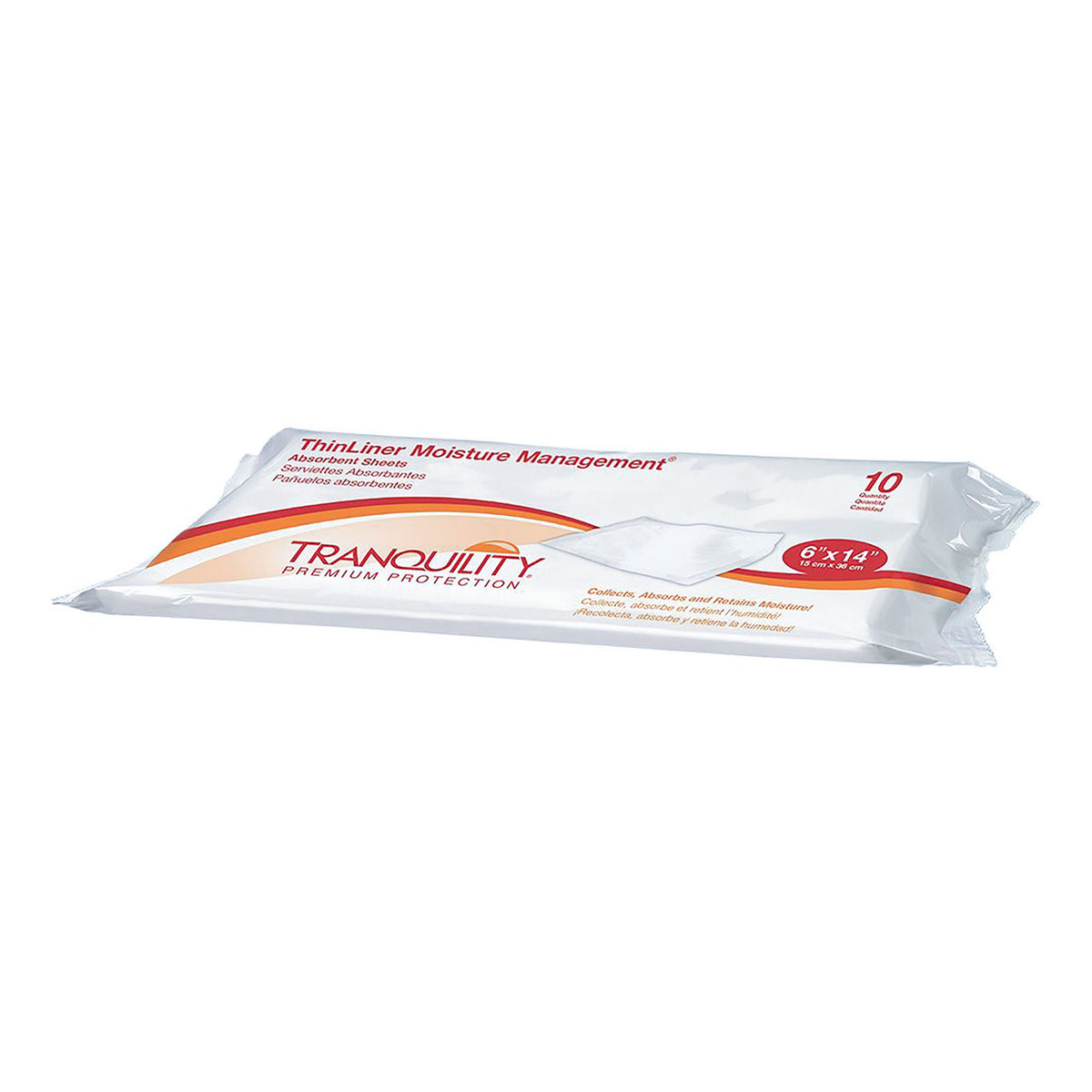 Tranquility ThinLiner® Skin Fold Pad, 6 x 14 Inch, CS/200