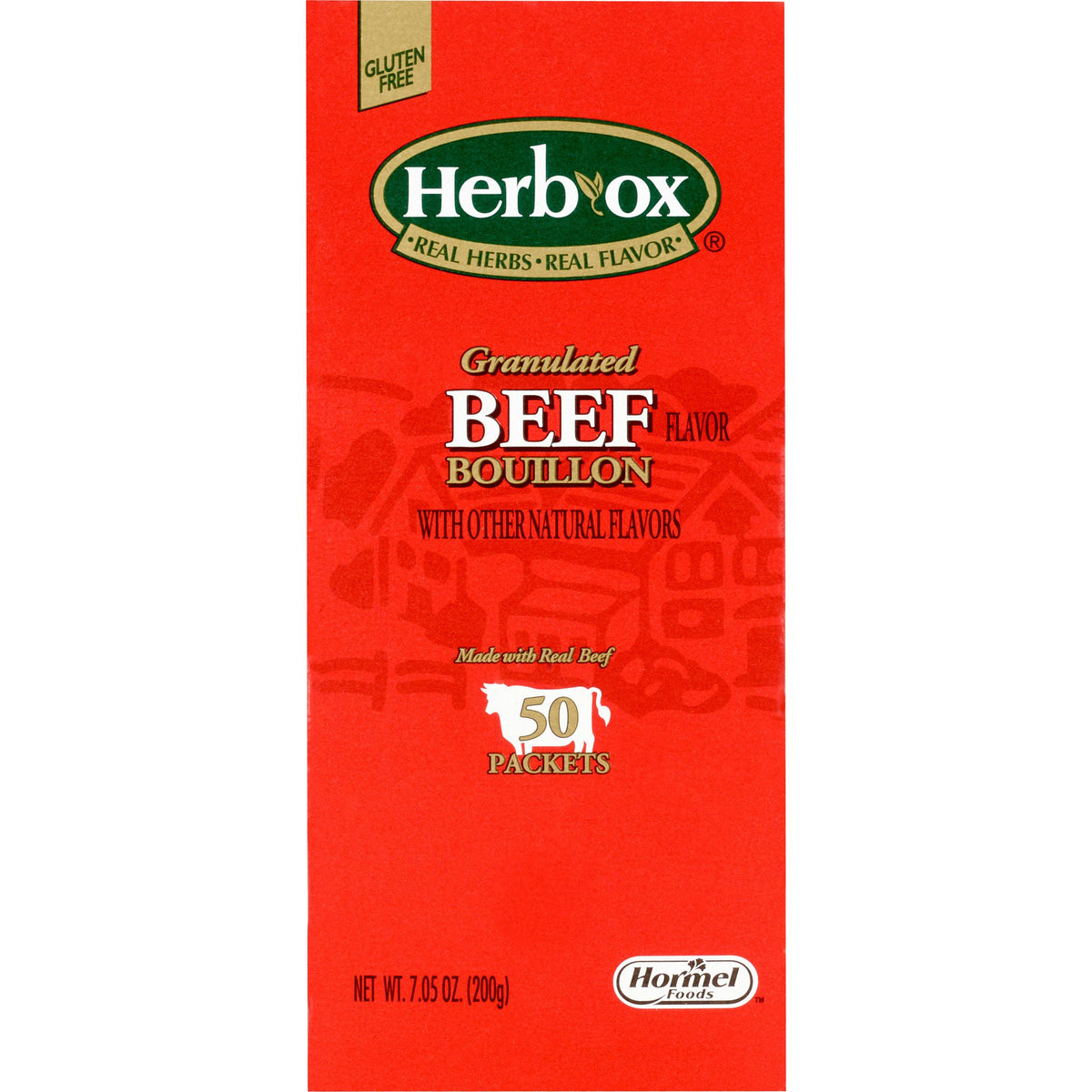 Herb-Ox® Beef Bouillon Instant Broth, BX/50