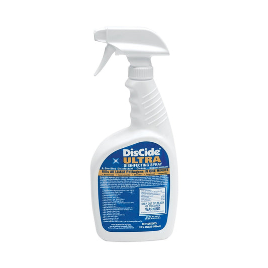 DisCide® Ultra Quaternary Based Surface Disinfectant Cleaner, 1 quart, EA/1