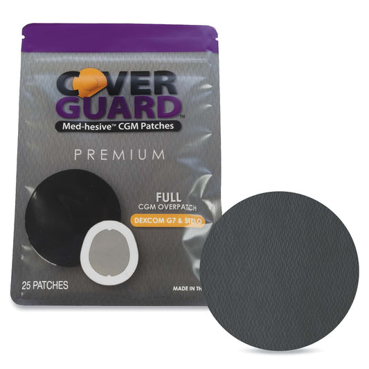 OVERPATCH, CVR GRD F/DEXCOM G7BLK (25/CT 150CT/CS), CT/1
