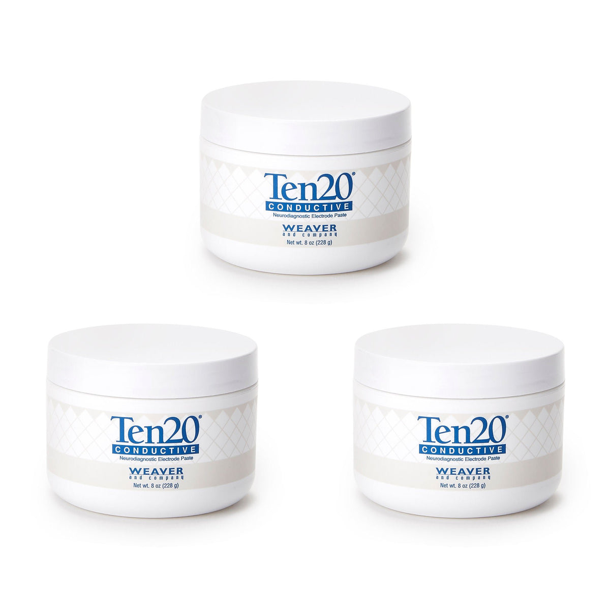 Ten20® Conductive Neurodiagnostic Electrode Paste, 8-ounce Jar, PK/3